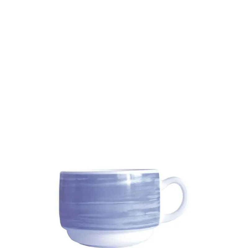Arcoroc, Brush Blue Obertasse, Inhalt: 19 cl Finale Aktion