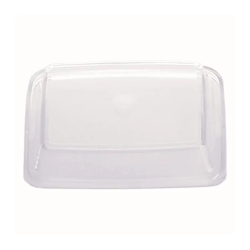 Euro Deckel PC transparent 11,3 x 8,2 cm, innenliegender Steg (bis 120°C) Geprüft