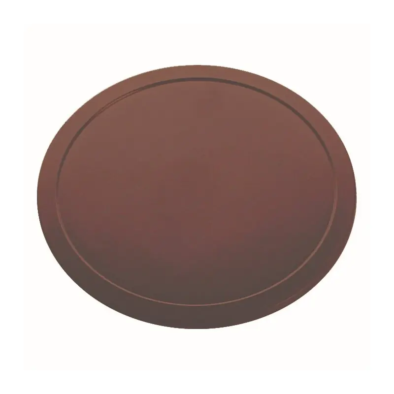 Mega-Angebot Euro Deckel PP braun Ø 18 cm, innenliegender Steg (bis 90°C)