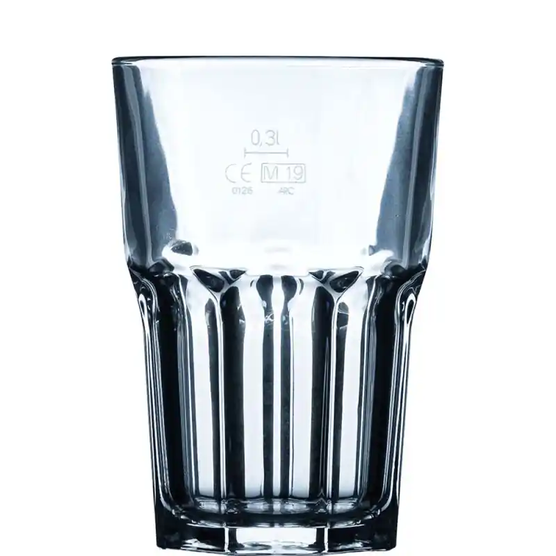 Granity Longdrinkglas stapelbar, Inhalt: 42 cl, Füllstrich: 0,3 Liter Top-Seller
