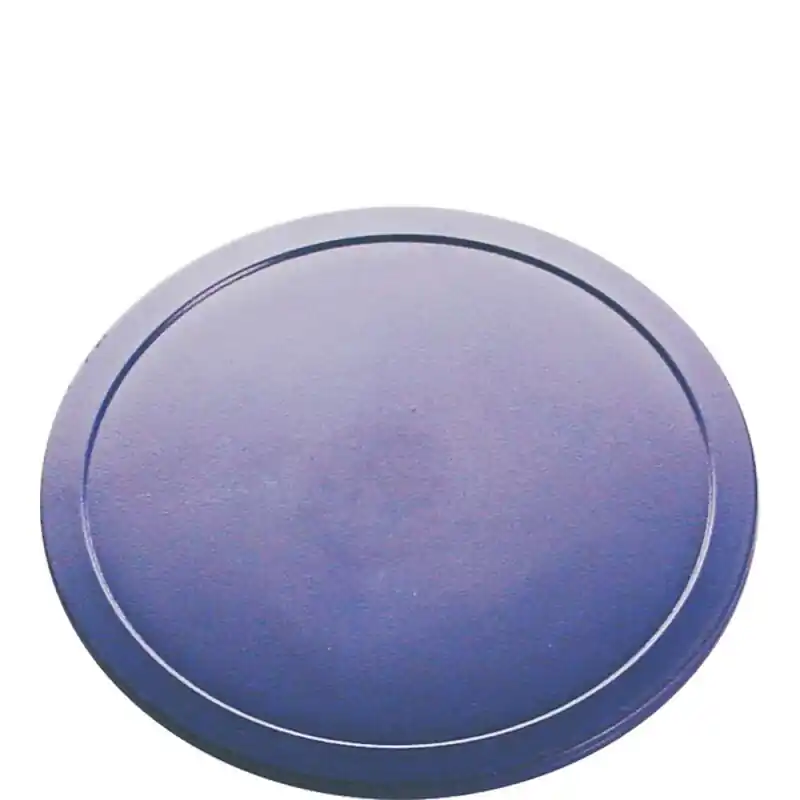Heißes Angebot Euro Deckel PBT blau Ø 14,5 cm, innenliegender Steg (bis 160°C)