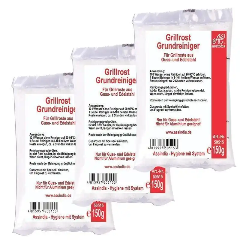 Grillrost-Grundreiniger 3x 150g Knallerangebot