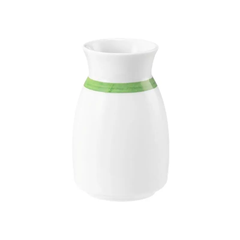 Aktuell Community, Pinselband grün, Vase, Höhe: 10,3 cm