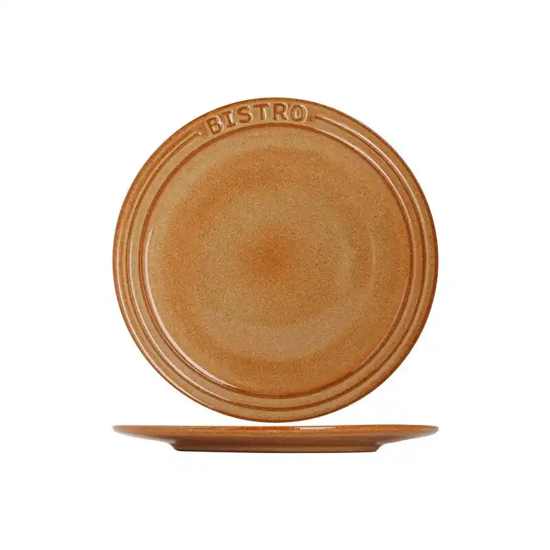 Bestpreis Bistro Mustard Yellow Teller Flach, Ø 27,5 cm