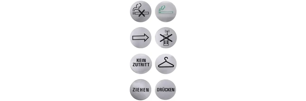Hinweis-Türsymbol Angebot