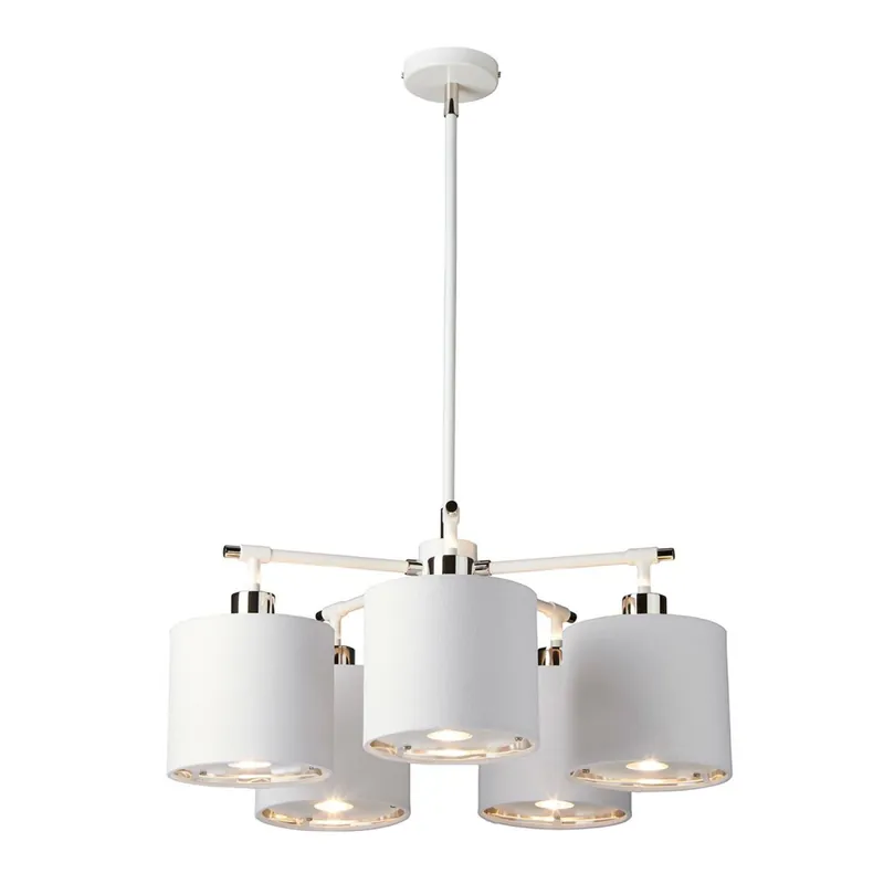 Top-Seller Wohnliche Deckenleuchte CIRCULAR Weiß Silber