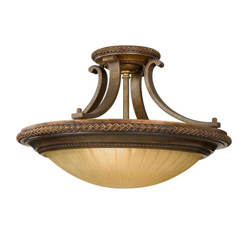 Deckenleuchte ANABELL 5 Bronze Ø46cm Design Lampe Expressversand