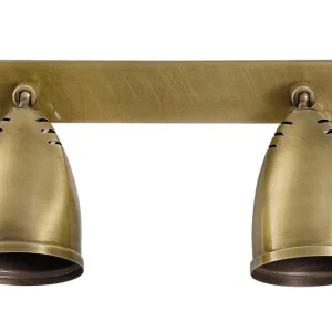 Schwenkbare Landhaus Wandleuchte Bronze Hell Sale