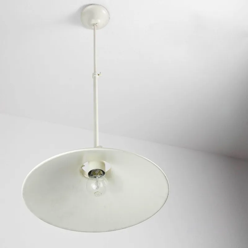 Echt Deckenlampe Weiß Gold Shabby Chic aus Echt-Messing