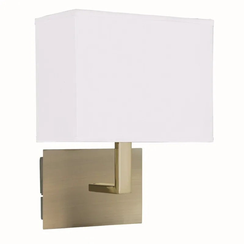Neu Eckige Bauhaus Wandleuchte E27 Bauhaus Bronze