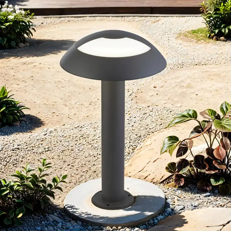 Abverkauf LED Außenlampe Garten 45 cm IP44 Anthrazit 4000 K 505 lm