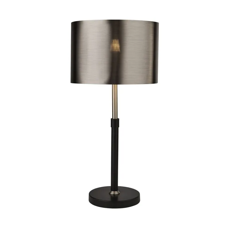 Nachttischleuchte E27 59,5 cm Schwarz Modern Markenware