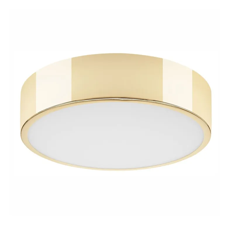 Blendarme Deckenlampe Glas 2-flmg in Gold E27 Ø36 cm Sichere Zahlung