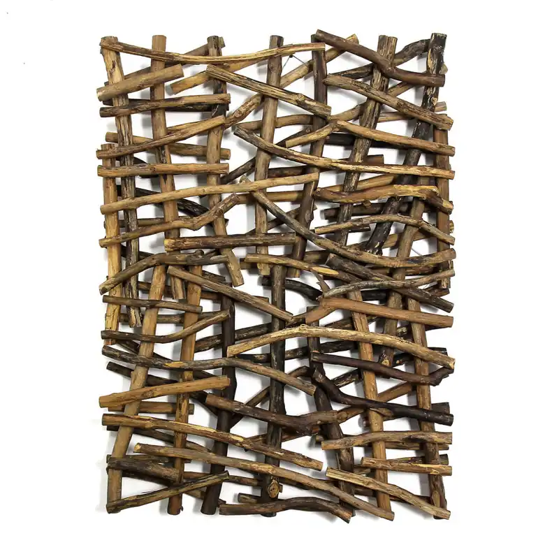 Wandskulptur Treibholz Handarbeit 55 cm in Natur Highlight