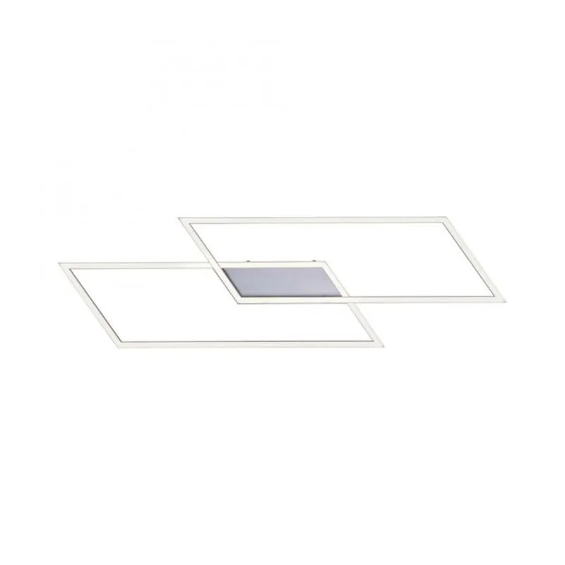 Ausverkauf Dimmbare LED Deckenlampe L:83 cm Memory 30 W in Stahl