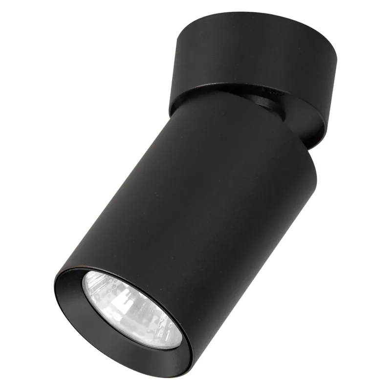 Deckenstrahler Metall GU10 verstellbar Schwarz 6 cm Begrenztes Angebot