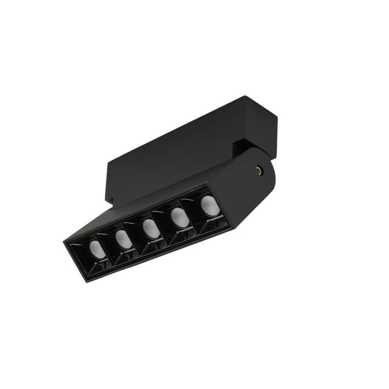 Begrenztes Angebot LED Wandspot Alu Schwarz 3000 K B:13 cm schwenkbar