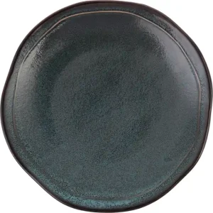 Kracherpreis Coupeteller flach 255 mm blau Ston blau/blue