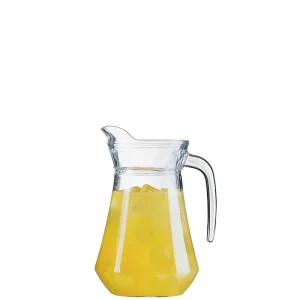 Glaskrug mit Henkel 126 mm / 1,00 l transparent Kracherpreis