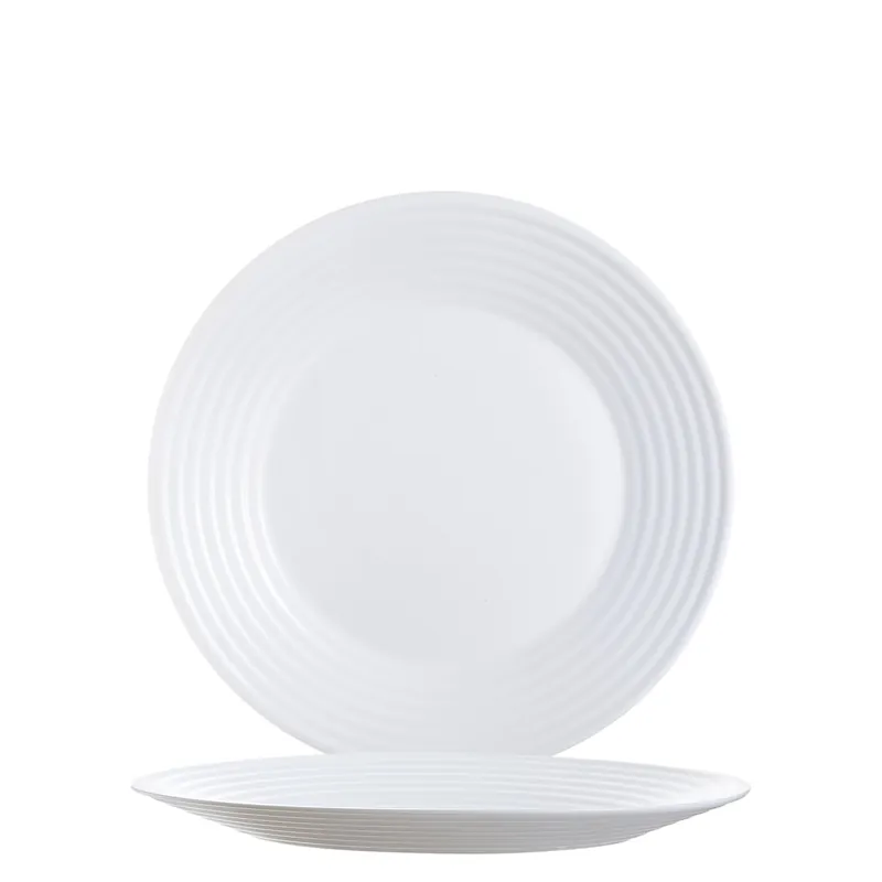 Teller flach 235 mm uni weiß Schnäppchen