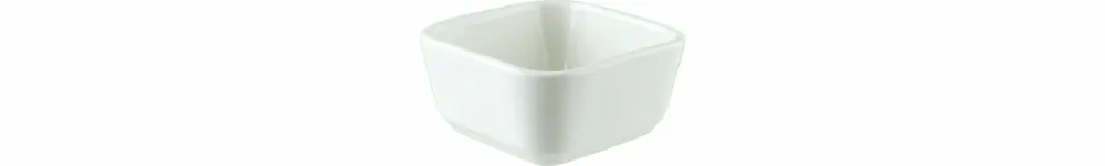 Schale quadratisch hoch 90 mm / 0,11 l Mood Cream Zertifiziert