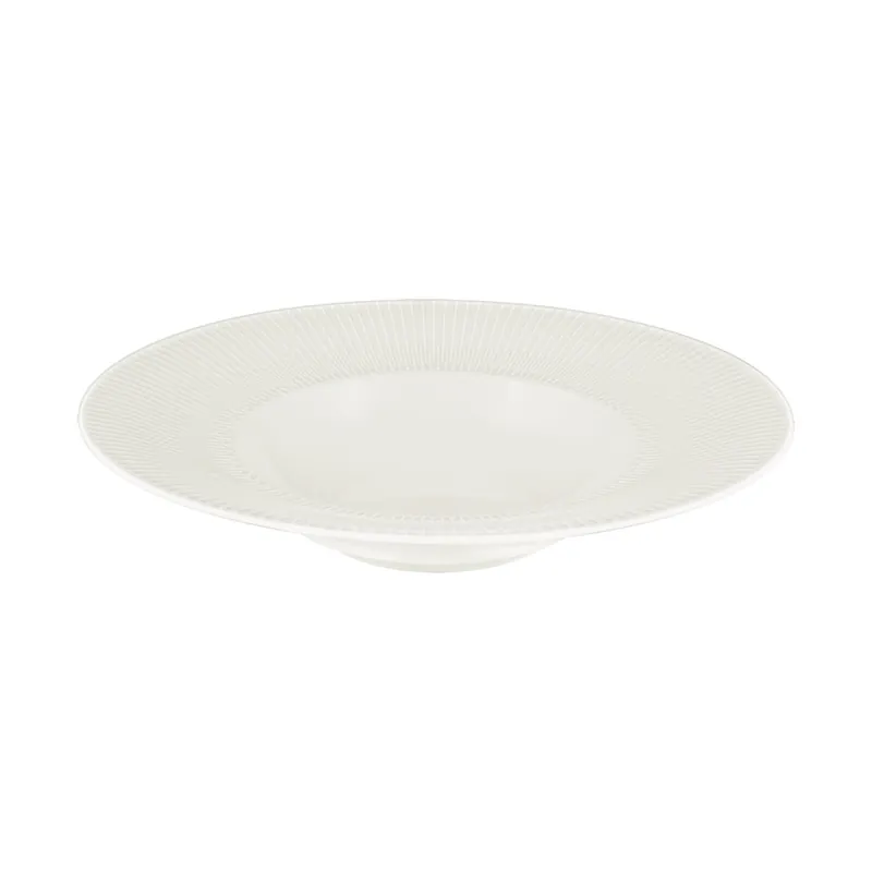 Neu Teller tief mit Fahne 280 mm / 0,43 l Relief