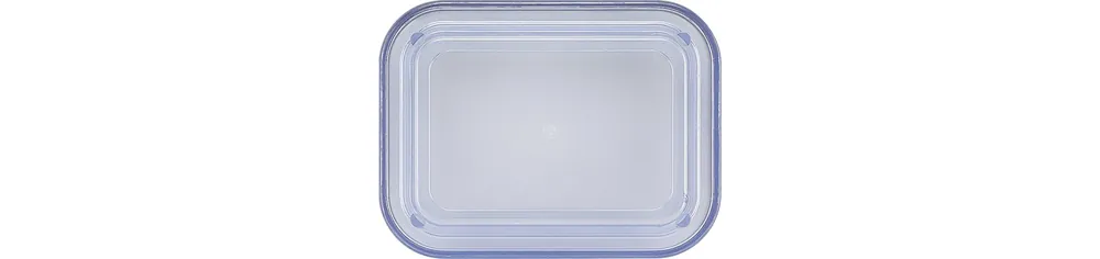 Sichere Zahlung Deckel rechteckig / hoch 130 x 99 mm blau-transparent