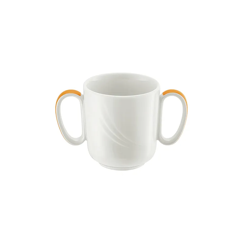 Markenprodukt Spezialbecher 2 Henkel 86 mm / 0,30 l orange Donna Senior
