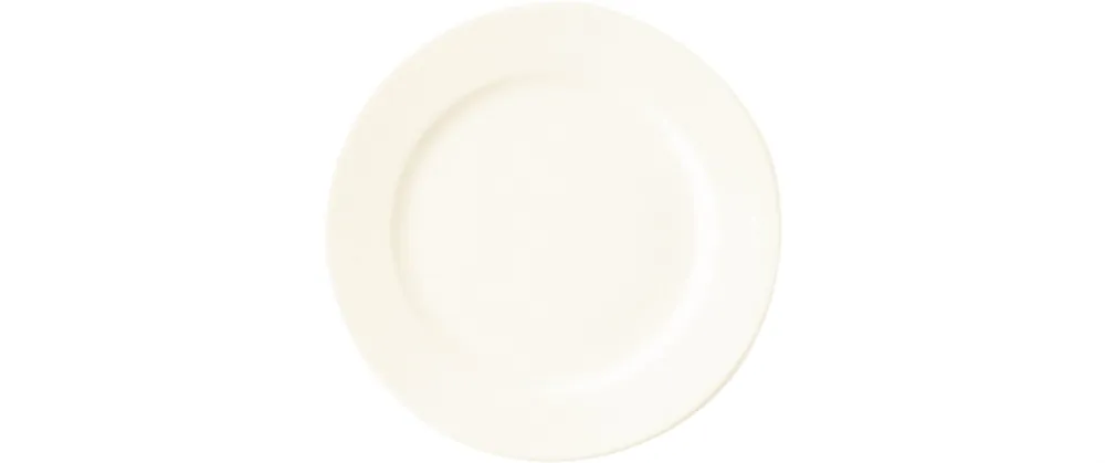 Teller flach 190 mm creme Banquet Echt