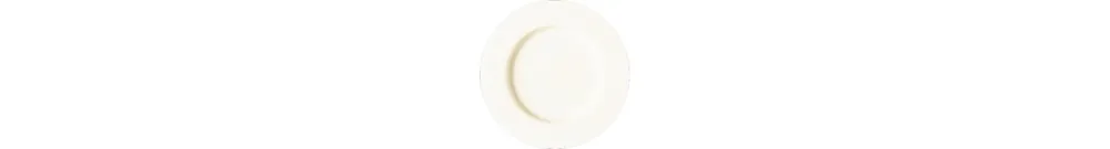 Sonderaktion Teller mini mit Rand 60 mm creme