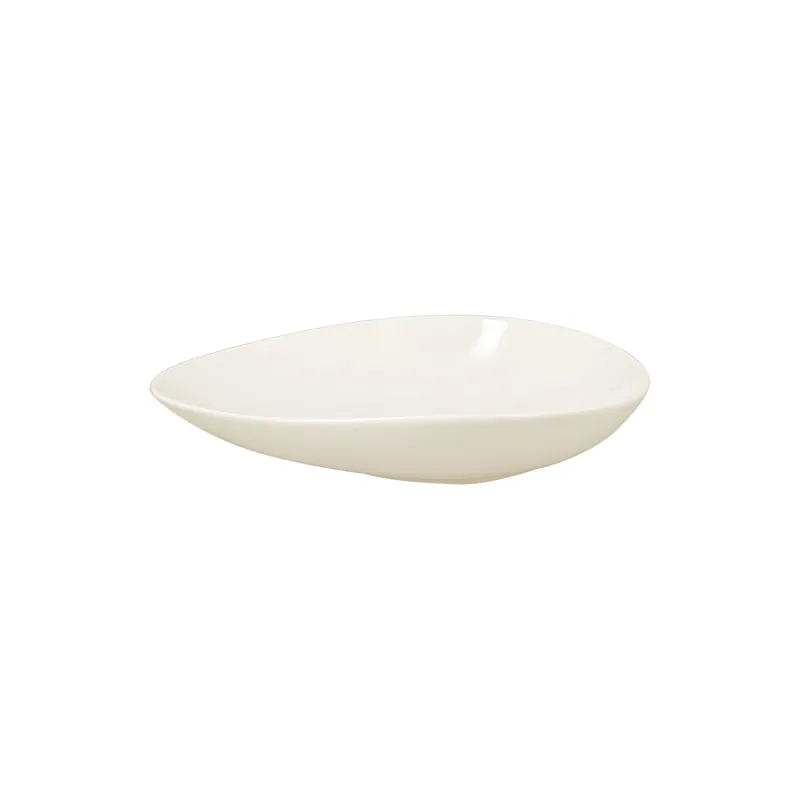 Salatschale shaped 280 x 230 mm / 1,12 l plain-white Versand Am Gleichen Tag