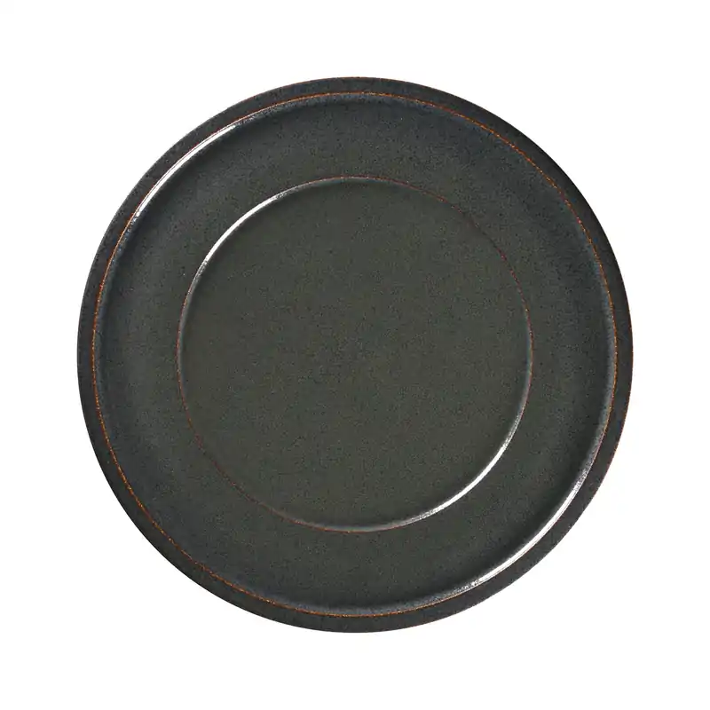 Preisknaller Teller flach mit Rand 318 mm caldera green Ease Caldera Green