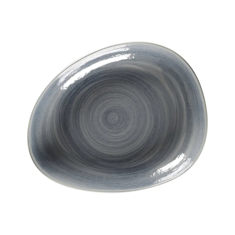 Teller tief organisch 278 x 227 mm / 0,98 l jade blue Spot Jade Blue Preiswert