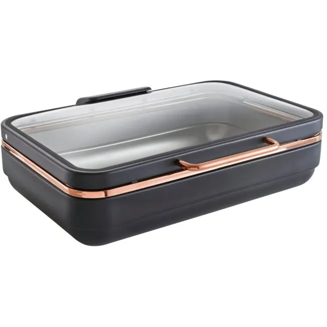 Neuheit GN-Chafing Dish GN 1/1 Induction Plus / schwarz / kupfer Excellent
