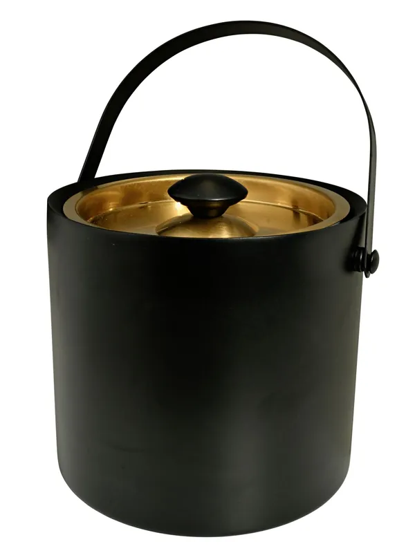 Rooftop schwarz-gold Eisbehälter Heißes Angebot