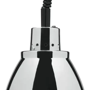 Abverkauf Wärmestrahler Ø 225 mm, Chrom, Weißlicht