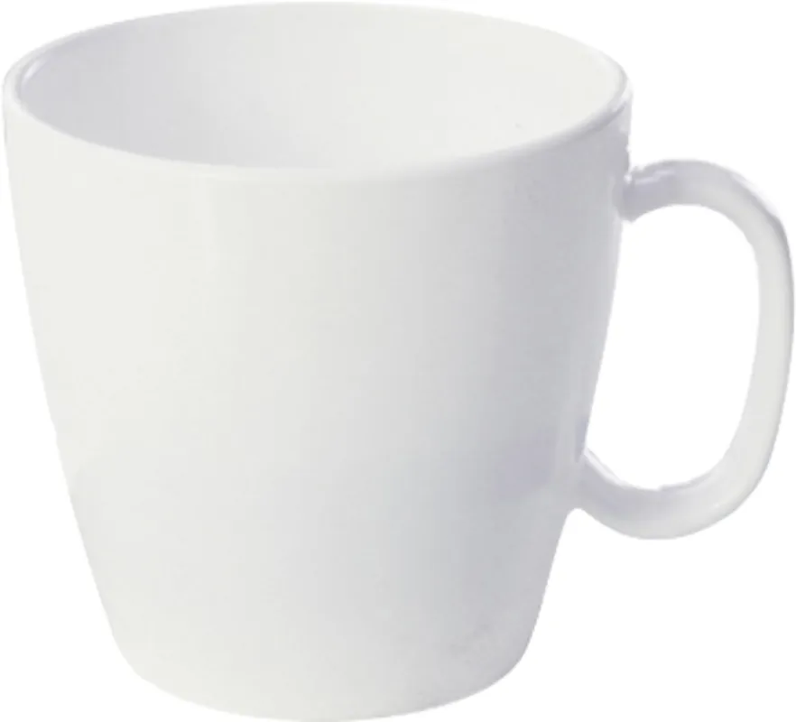 Tasse "Colour" weiß Super-Preis