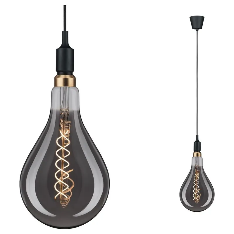 Pendelleuchte Neordic in Schwarz E27 max. 20W Billig
