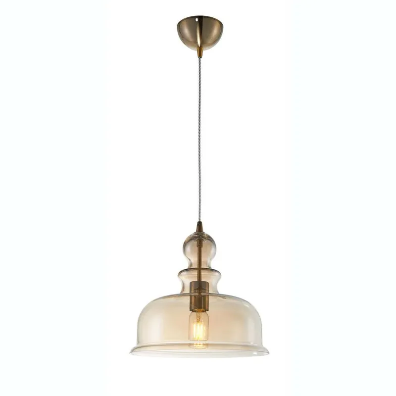 Pendelleuchte Tone in Bronze E27 Geprüft