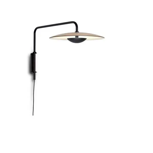 Echt Ginger A Wandleuchte Dimmable Plug-in Oak - Marset