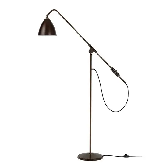 Bestlite BL4 Stehleuchte, Ø 21 cm, schwarz/metall - GUBI Neu Im Sortiment