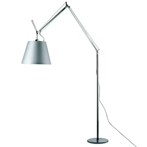 Neuheit Tolomeo Mega Stehlampe, dimmbar, Ø32, satin/Alu - Artemide