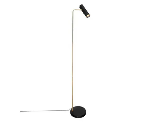 Puls Stehleuchte Black/Brass - By Rydéns Highlight