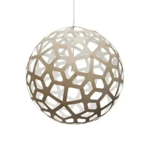 Heißes Angebot Coral Pendelleuchte Ø120 Weiß 1 Seite - David Trubridge