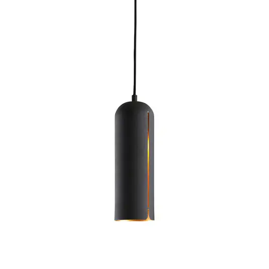 Gap Pendelleuchte Long Schwarz/Messing - Woud Preis Gesenkt