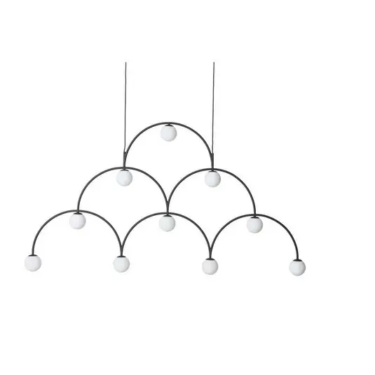Mega-Angebot Bounce 169 Pendelleuchte Black/Opal - Pholc