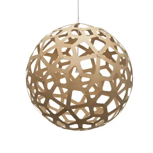 Coral Pendelleuchte Ø120 Bamboo - David Trubridge Preis Gesenkt