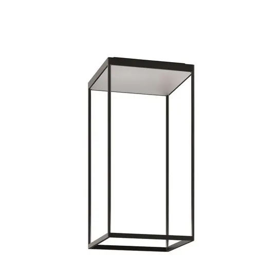 Reflex 2 LED-Deckenleuchte, schwarz/silber - Serien Lighting Highlight