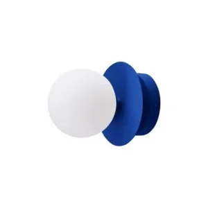Art Deco Deckenleuchte, IP44, blau/weiß - Globen Lighting Angebot