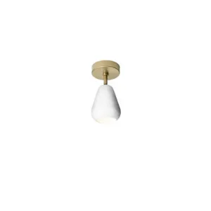 Anoli Spot Surface Deckenstrahler, gold/weiß, 20 cm - Nuura Rabatt